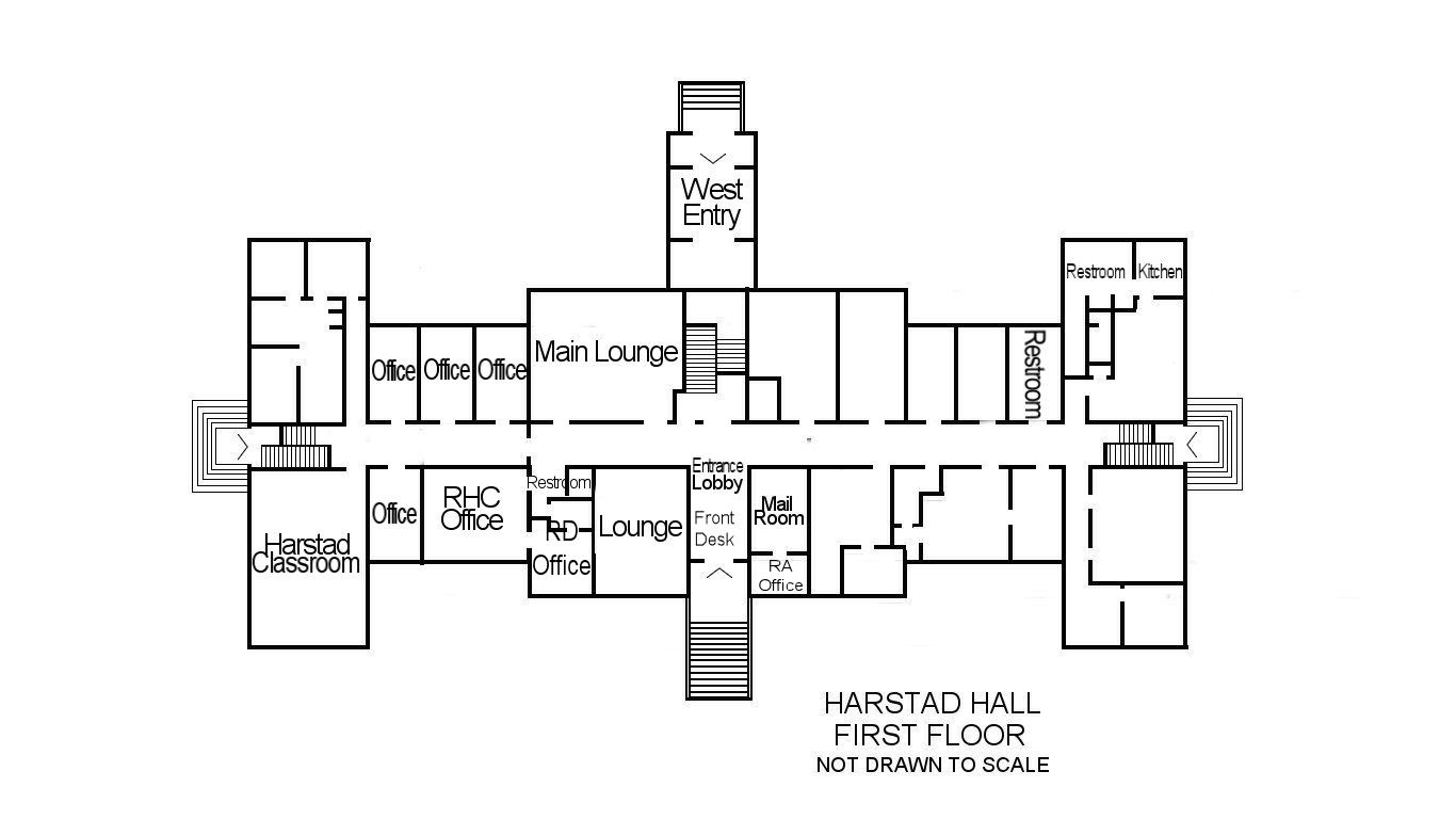 Harstad Hall Floor Plans Residential Life PLU