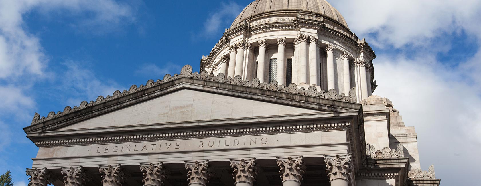 The Washington State capitol building.