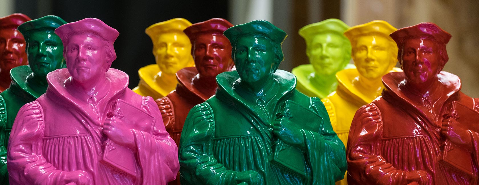 Marty’s Reformation Station statues