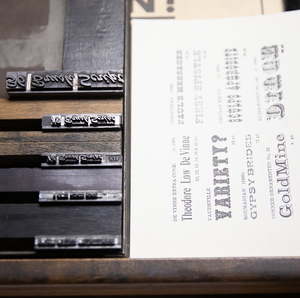 Traditional letterpresses