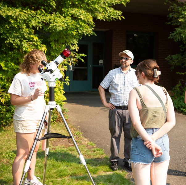 Students attend the NatSci Opportunity Fair to connect with clubs, resources, and opportunities,