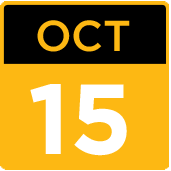 October 15 calendar