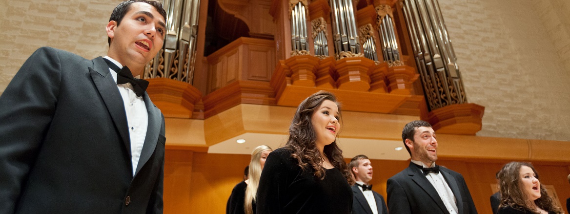 Choir of the West at Mary Baker Russell Center at PLU on, Oct. 22, 2014. (PLU Photo/John Froschauer)