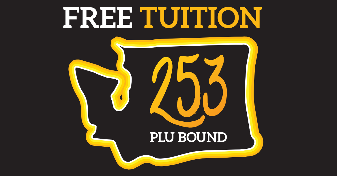 Web Banner - 253 PLU Bound FREE TUITION 253 PLU BOUND