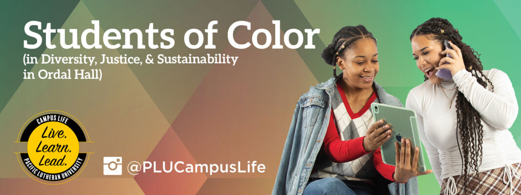 Header: Students of Color Description (in Diversity, Justice, and Sustainability in Ordal Hall)