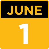 June 1