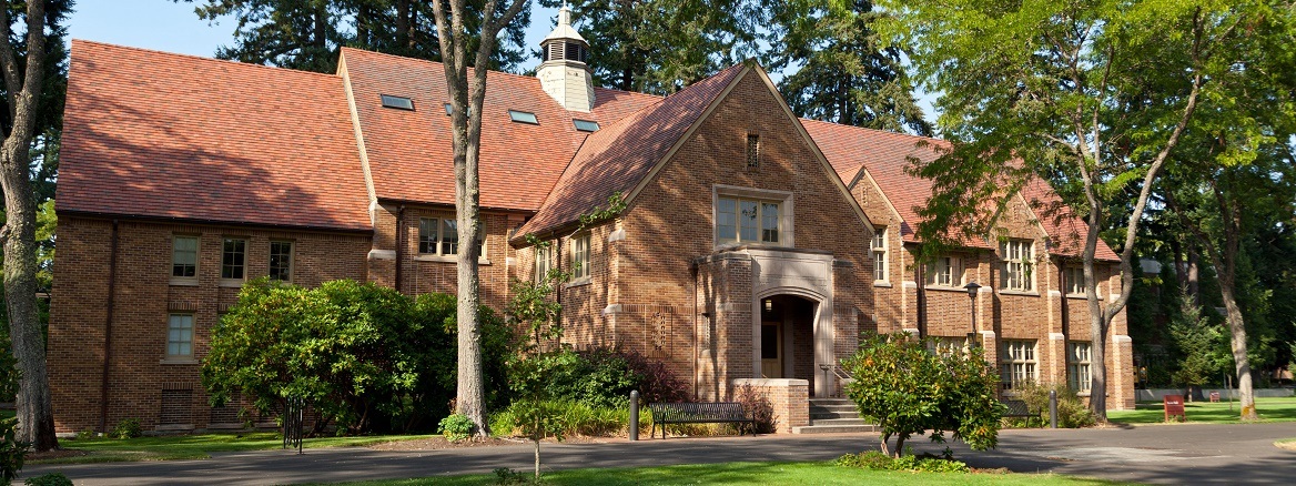 Xavier in the late afternoon sunshine at PLU on Thursday, Aug. 13, 2015. (Photo: John Froschauer/PLU)