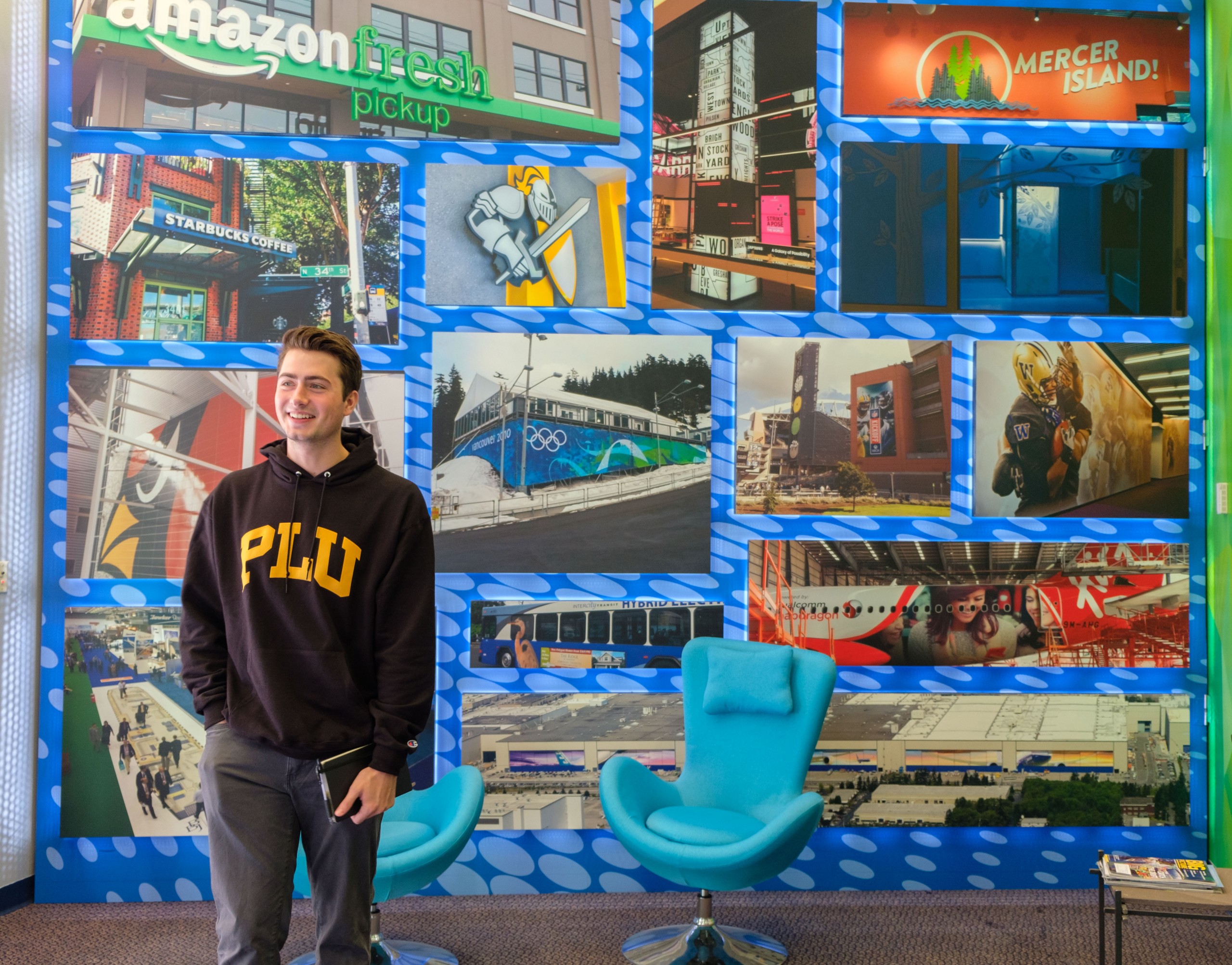 Field trip to Supergraphics in Seattle, Monday, Oct. 29, 2018. (Photo/John Froschauer)