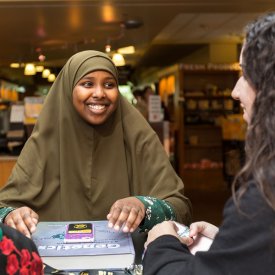 Salma Ibrahim<b>What's your favorite spot to relax on campus?</b>