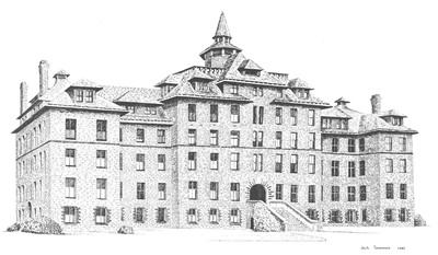 Harstad Hall drawing