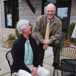 kvinsland_hoven_web Jon Kvinsland ’63 and Vern Hoven