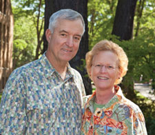 Laura Polcyn ’74, ’79 and husband Mark