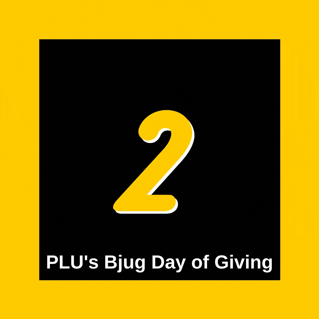 2 Year Bjug Day Donor Badge 2: PLU's Bjug Day of Giving
