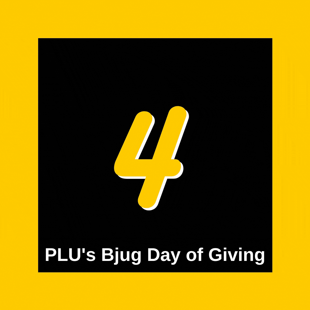 4 Year Bjug Day Donor Badge 4: PLU's Bjug Day of Giving