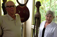 In summer 2007 Dr. Oliver (Ollie) Cobb, a retired Seattle MD, approached PLU expressing the wish to give the University a piece of African art in memory of the Lehmanns who had been friends and fellow collectors, and who he knew had given a number of pieces to PLU.