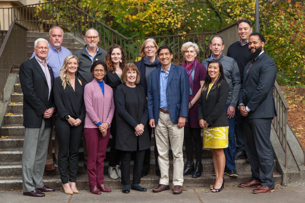 A group picture of the PLU Alumni Board.