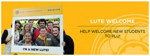 Lute Welcome promotional banner