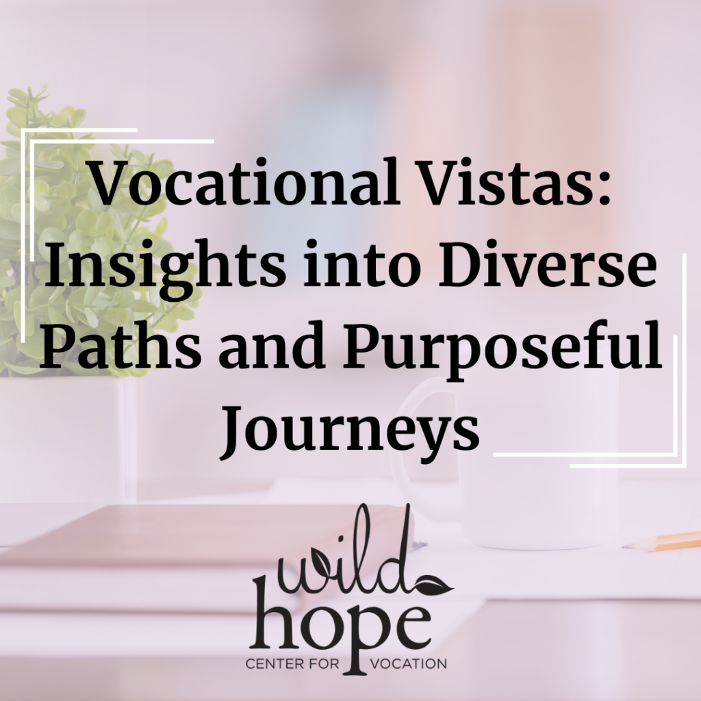 Vocational vistas Vocational Vistas: Insights into Diverse Paths and Purposeful Journeys