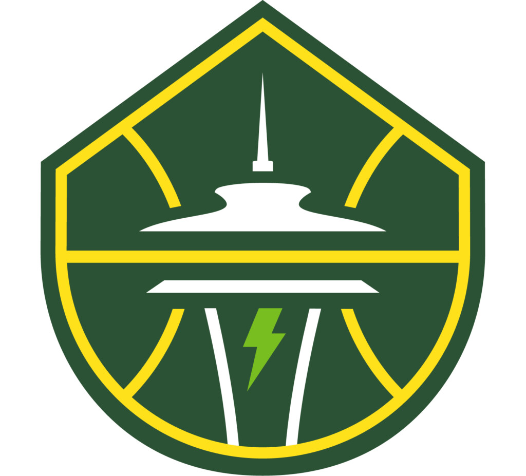 Logo for the Seattle Storm basketball team
