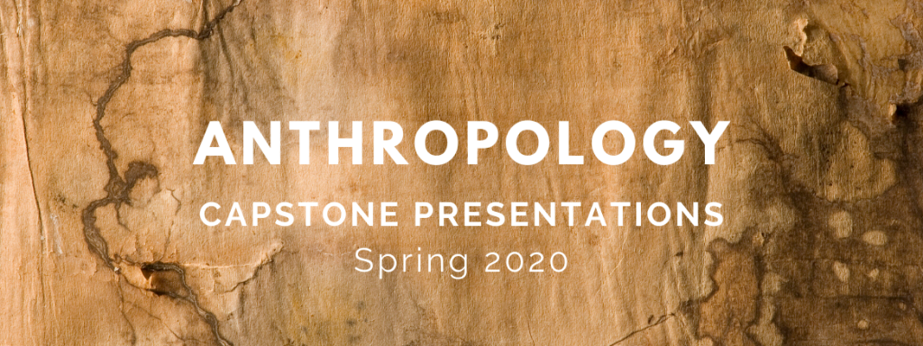 Spring 2020 Capstones banner