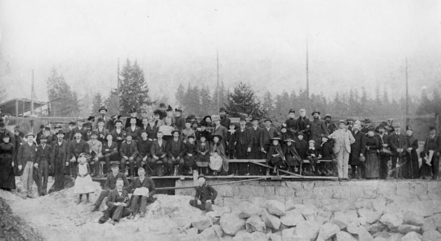 On 4 October 1891, the cornerstone is laid for Old Main, the first building at Pacific Lutheran University.