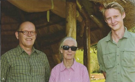 PLU Professor Charles Bergman and student Nevis Granum (’14) travel to Uganda for the first-ever release of rescued African Grey parrots at Jane Goodall’s sanctuary.