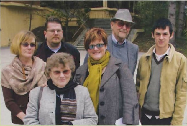 Five trees are planted on lower campus to honor Elvi Nukk, class of ’53, who, along with her family, came to Parkland from a displaced person’s camp in Estonia in 1949.