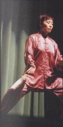 PLU showcases Chinese opera, music, and martial arts. The performers demonstrate Tai Chi.