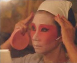 PLU showcases Chinese opera, music, and martial arts. Makeup rituals prior to performance.
