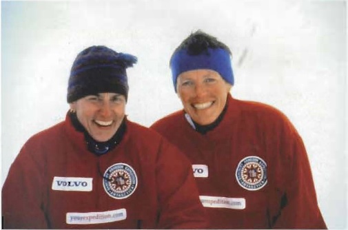 Ann Bancroft and Liv Arnesen