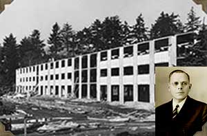 Foss Hall construction - 1964