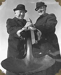 Olson Auditorium groundbreaking - 1969