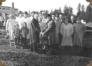 Pflueger Hall construction - 1963