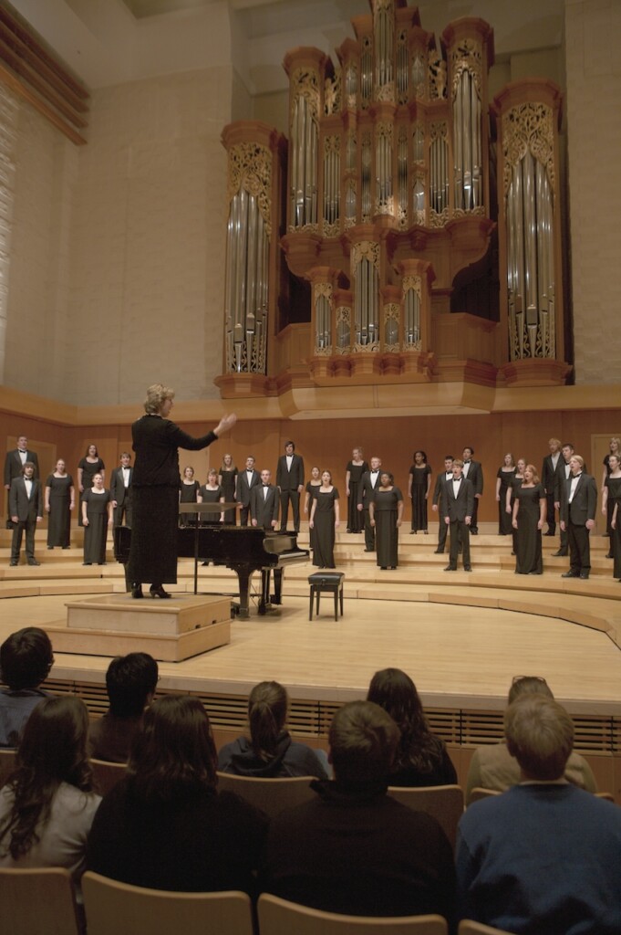 Choir of the West performing (2006)