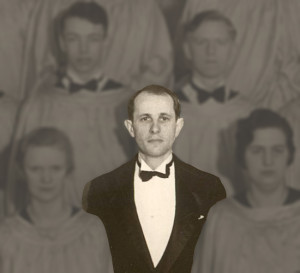 Joseph Edwards in the 1933 Saga yearbook
