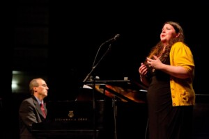 Angela Meade performing at PLU