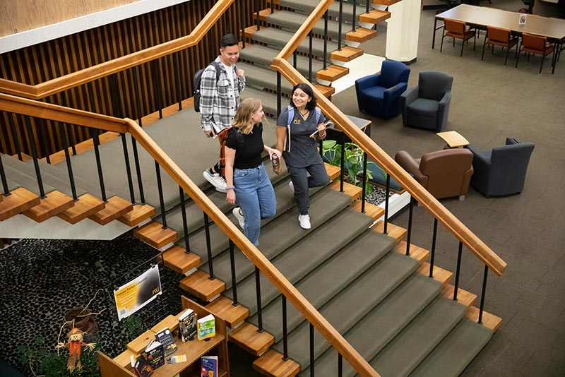 Admission’s lifestyle photoshoot in Mortvedt, Thursday, Oct. 6, 2022, at PLU. (PLU Photo / Sy Bean)