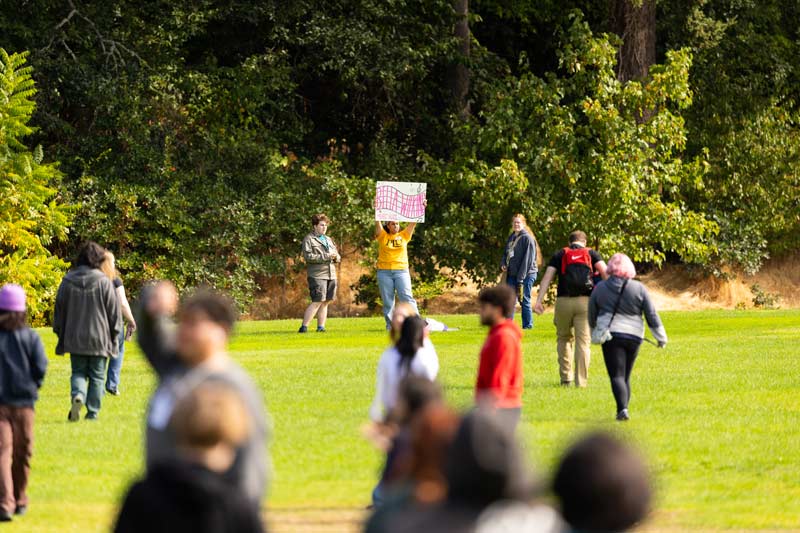 The Lute Welcome, part of New Student Orientation, Saturday, Sept. 5, 2026, in Olson Gymnasium at PLU. (PLU Photo / Sy Bean)