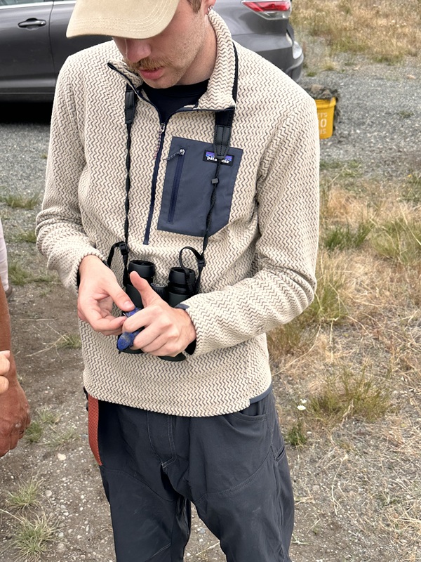 Peter Bonstock a senior Biology major