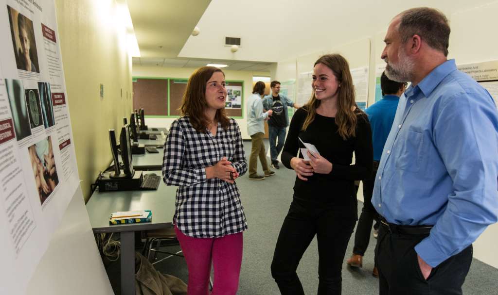 Professor Matt Smith with students