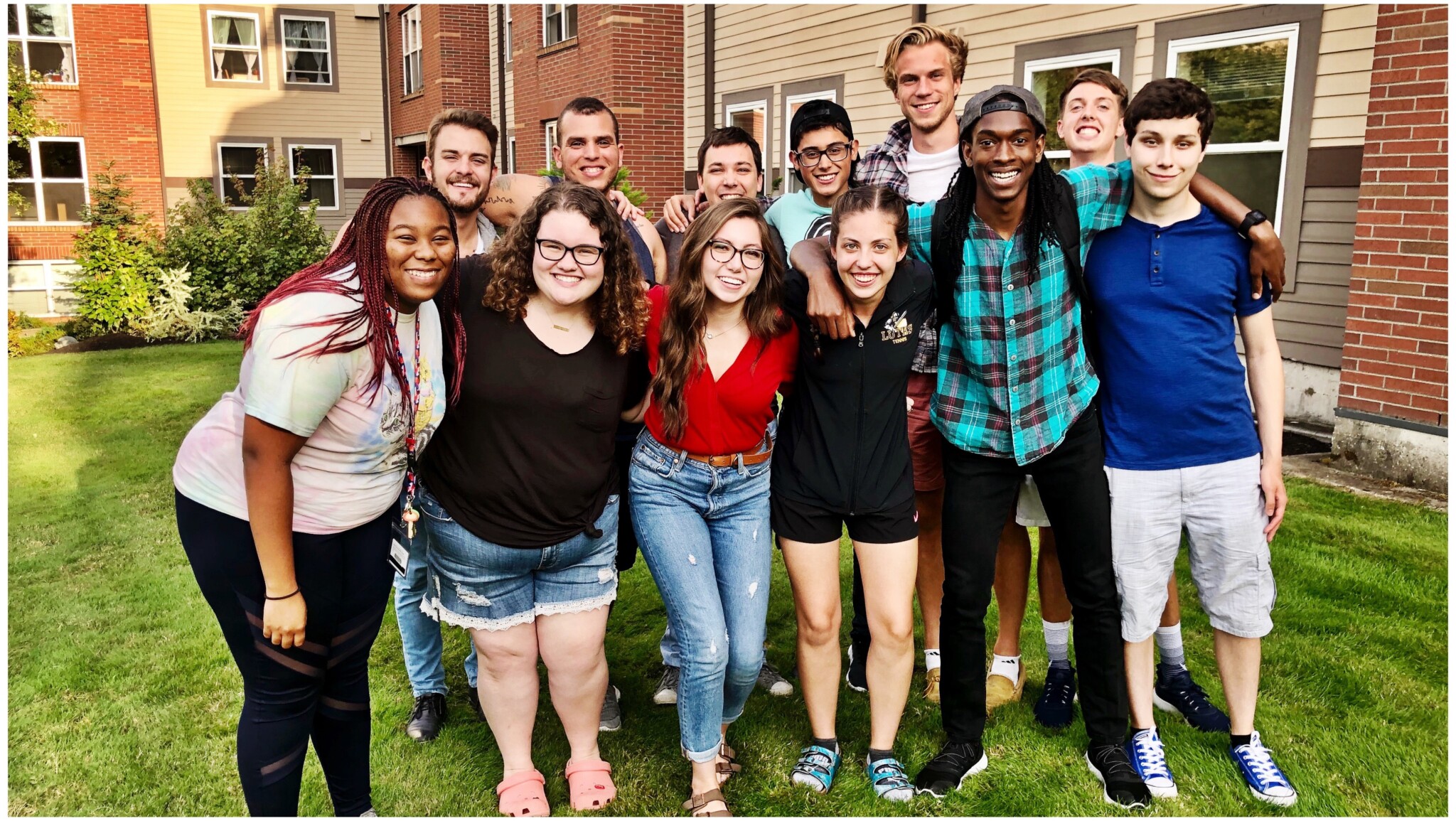 Group photo of students and professional staff