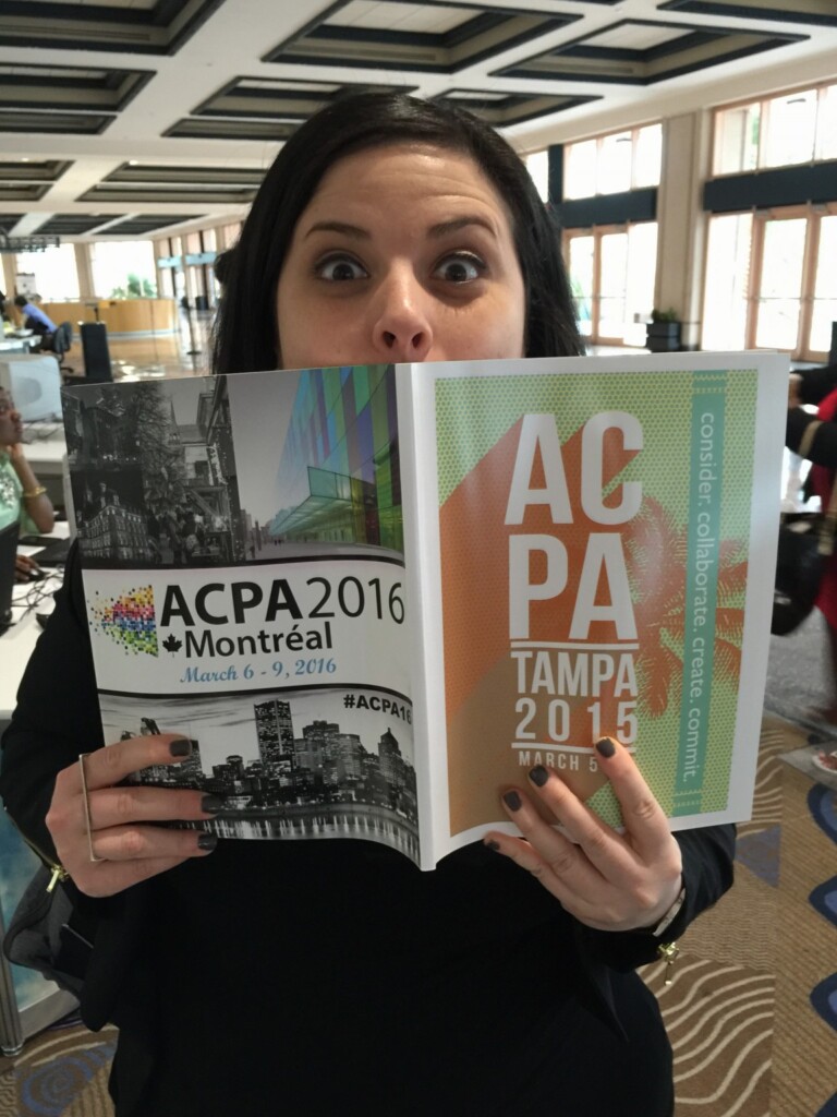 Jes Takla when she presented at ACPA in 2015 on PLU's Love Where You Live campaign and the power of storytelling.