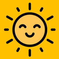 Spring Break Sun icon