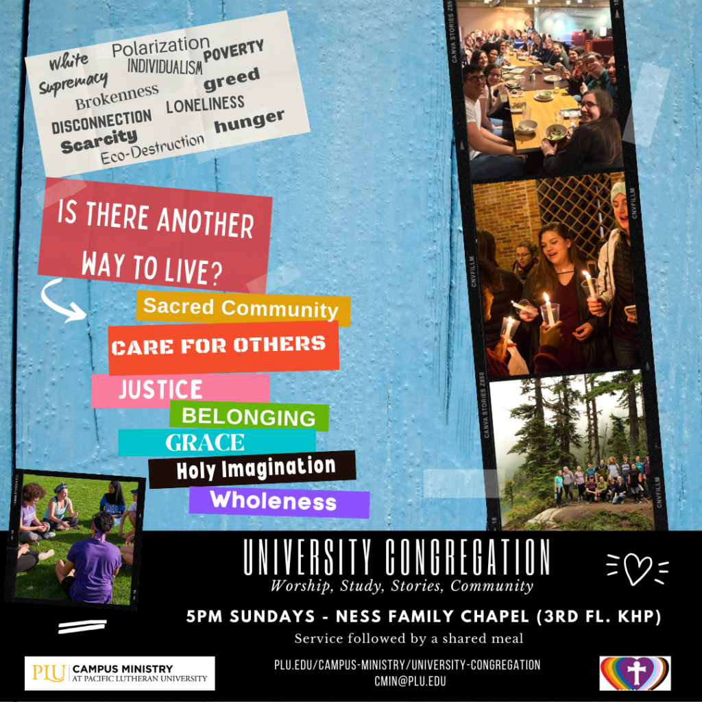 University Congregation Fall 2021 theme