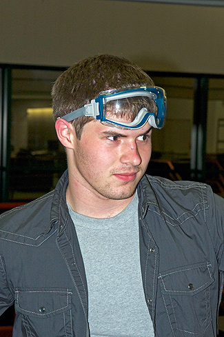 Goggles on wrong 1 Goggles on wrong 1