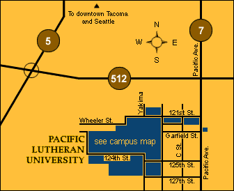 location map of PLU