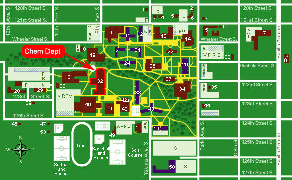 map of PLU