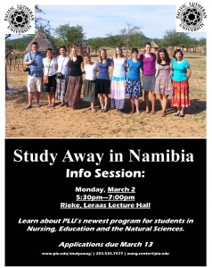 Namibia Info Session March 2015
