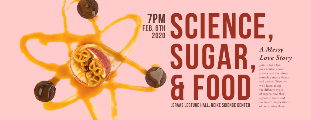 Science, Sugar and Food banner