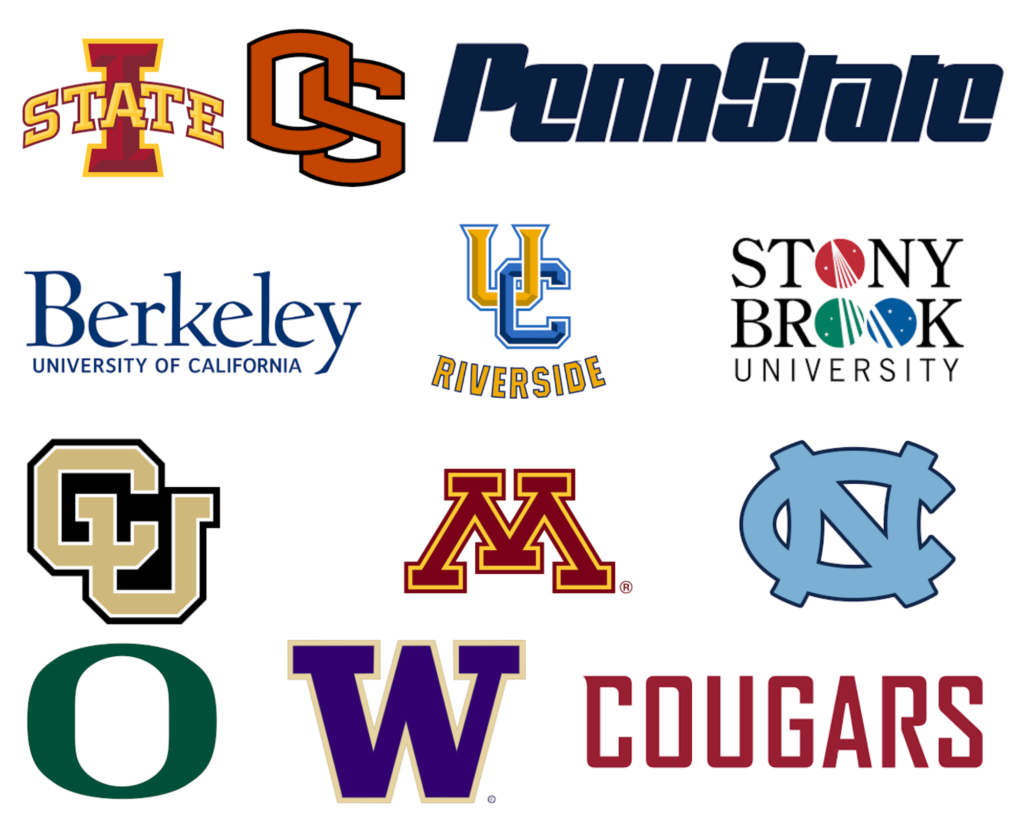 University Chem Research Photo Collage